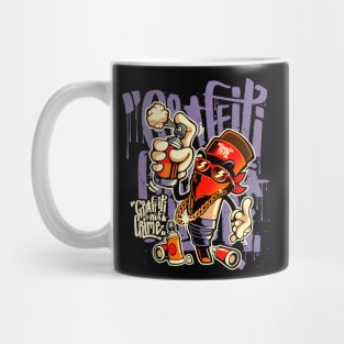 Graffiti Is Not Crime Graffiti Skateboard Urban Skater Gift Mug